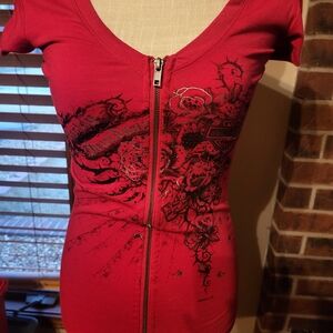 Harley-Davidson Red Graphic Tee